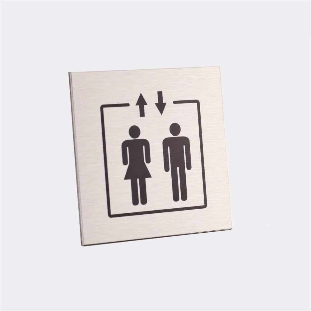 Pictograma para Placa de Porta em Alucobond