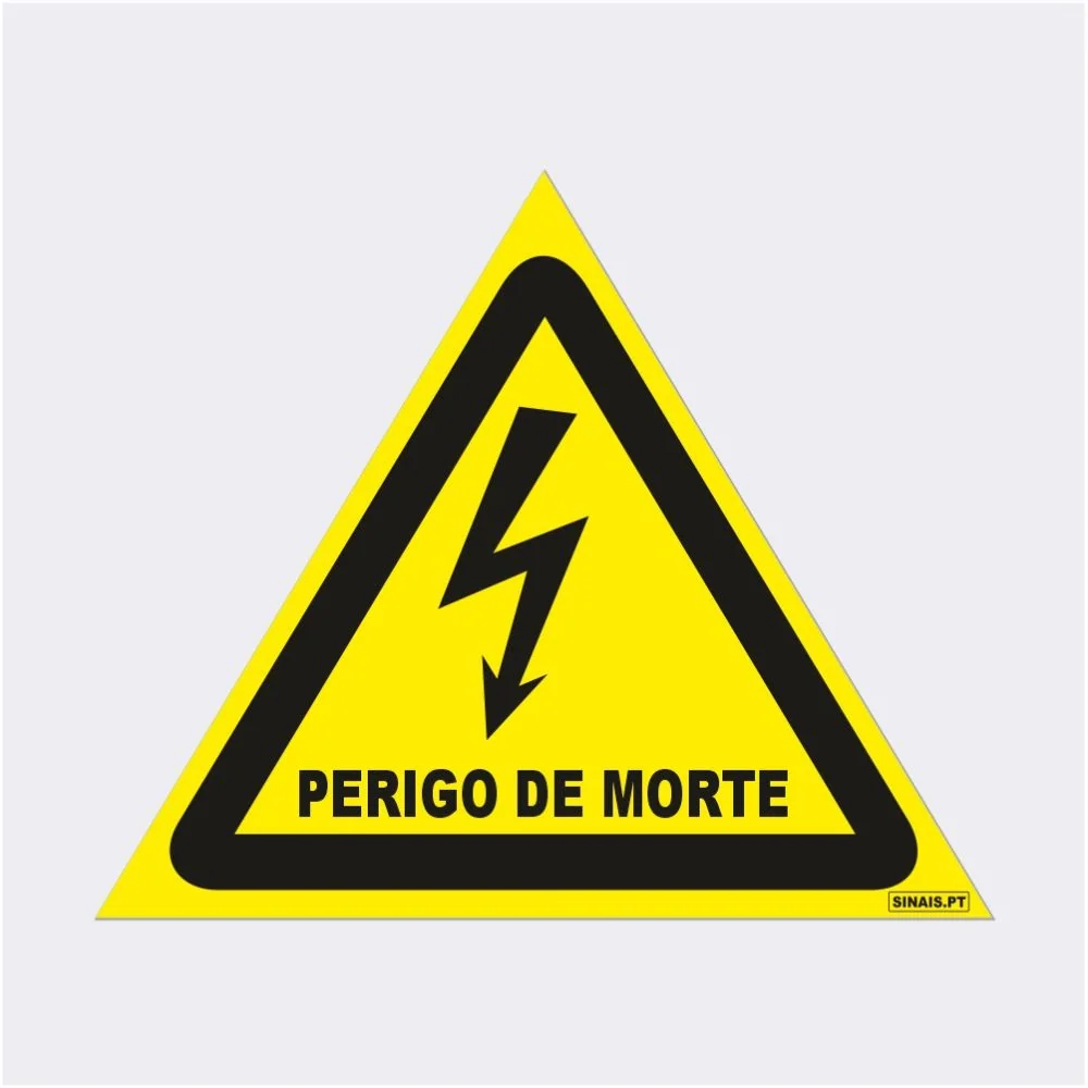 Sinal Perigo de Morte