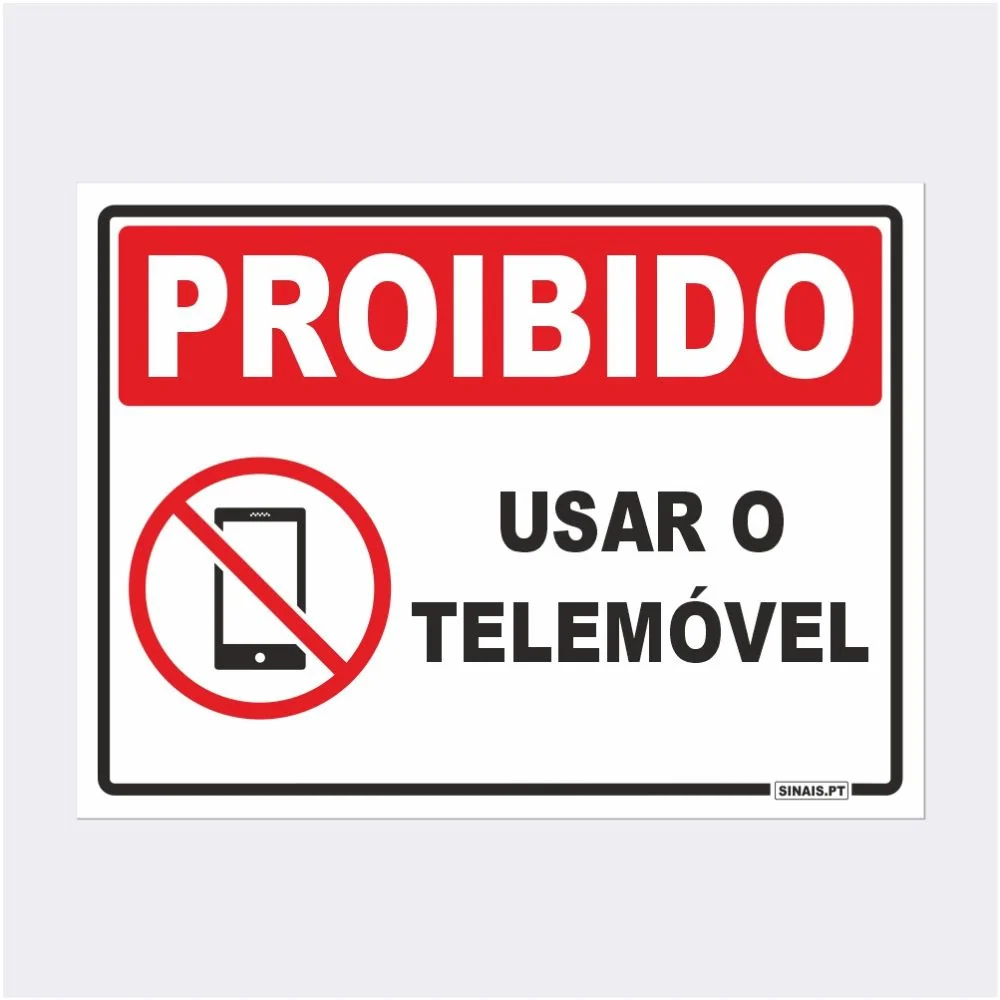 Sinal Proibido Telemóveis