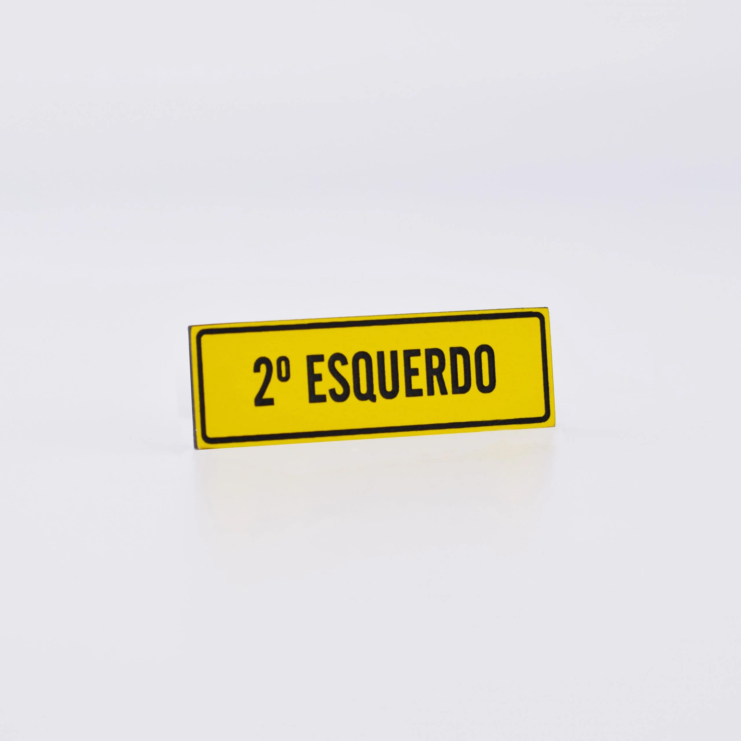 Placa de Andar em Gravoplay Laser