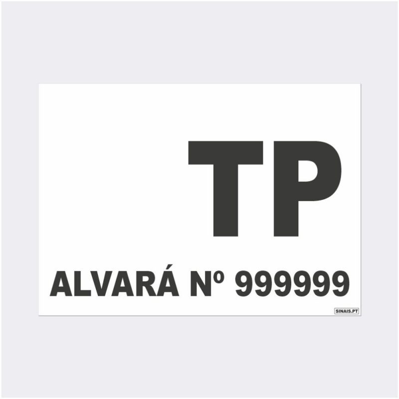 TP Nº de Alvará