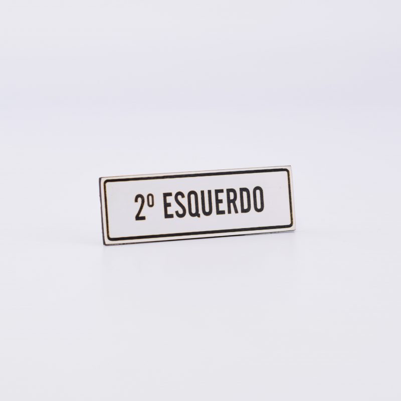 Placa de Andar em Gravoplay Laser - Image 5