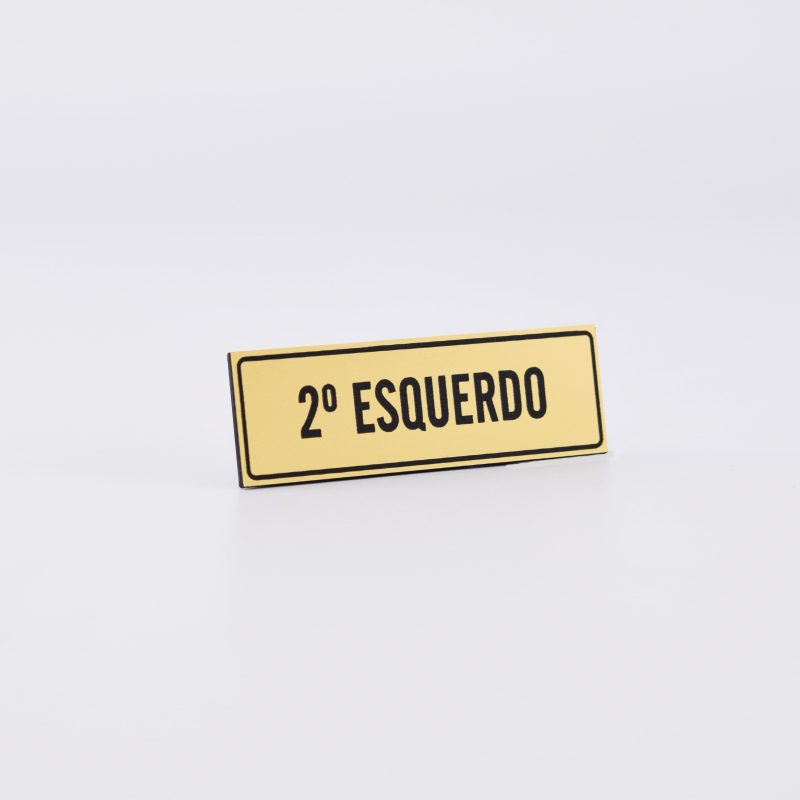 Placa de Andar em Gravoplay Laser - Image 7
