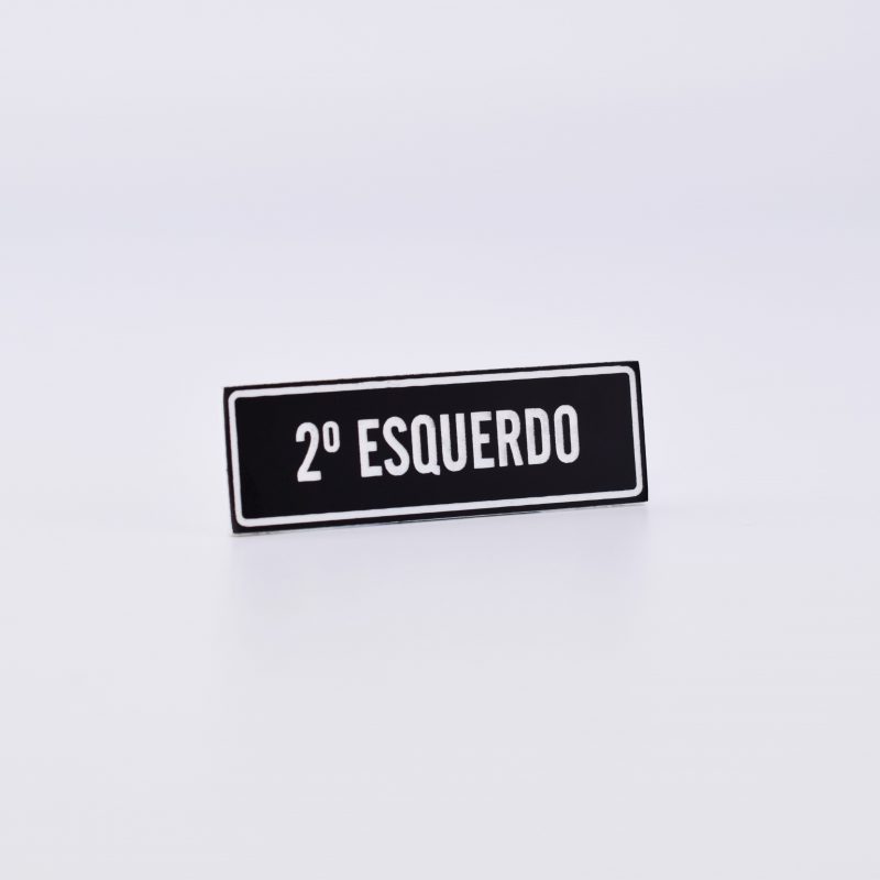 Placa de Andar em Gravoplay Laser - Image 8