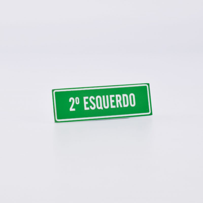 Placa de Andar em Gravoplay Laser - Image 9