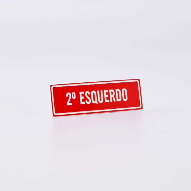 Placa de Andar em Gravoplay Laser - Image 10
