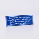 Placa com Nomes em Gravoplay - Image 3