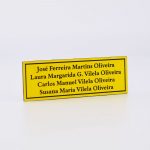 Placa com Nomes em Gravoplay - Image 2