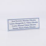 Placa com Nomes em Gravoplay - Image 4