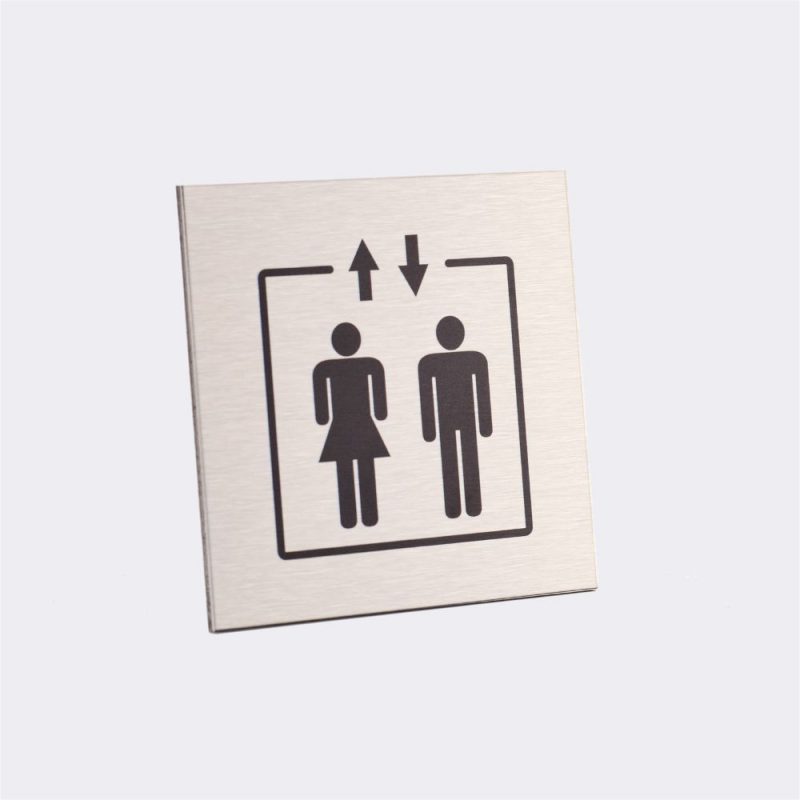 Pictograma para Placa de Porta em Alucobond