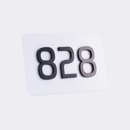 Número de Porta em Acrílico Recortado